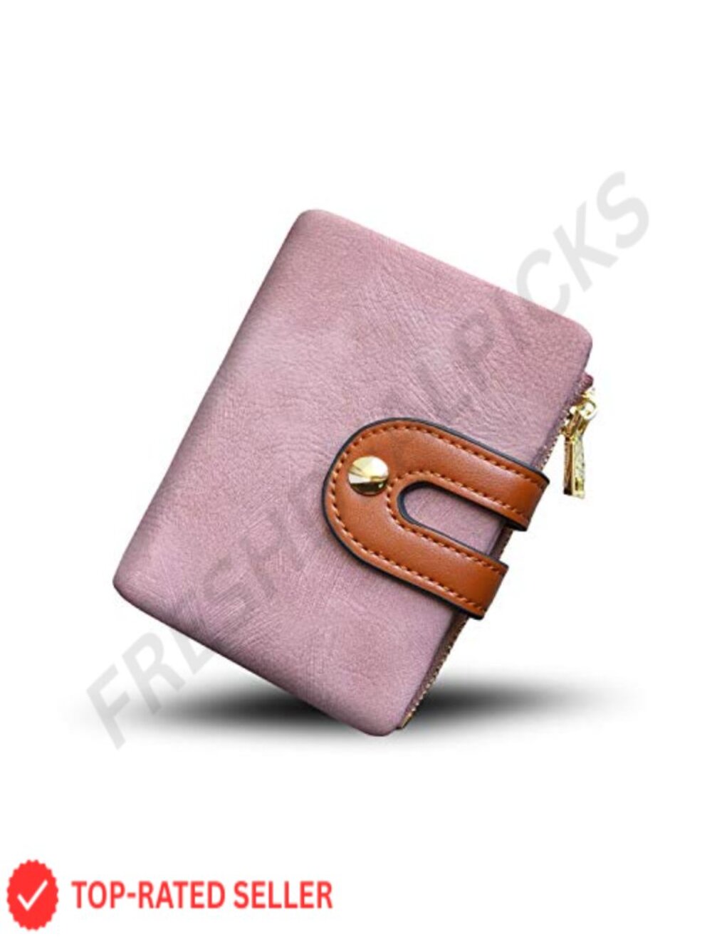 YOTOO Womens Bifold Leather Small Wallet RFID Thin PU Leather